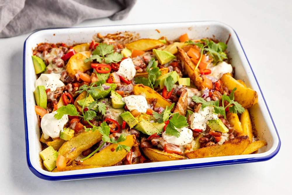 Roasted Potato Nachos — Interactive video experience