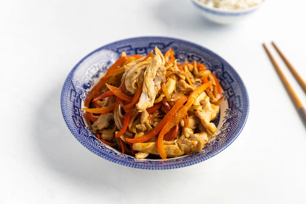 Stir-fry Chicken in Plum Sauce — Interactive video experience