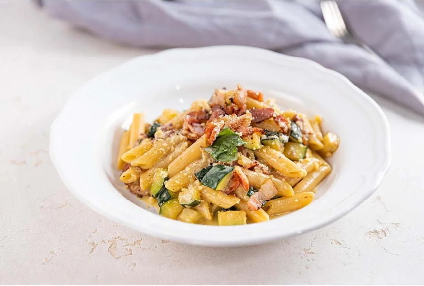Zucchini Carbonara — Interactive video experience