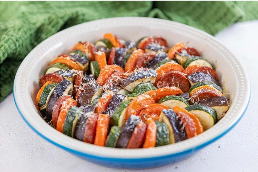 Salami & Vegetable Gratin — Interactive video experience