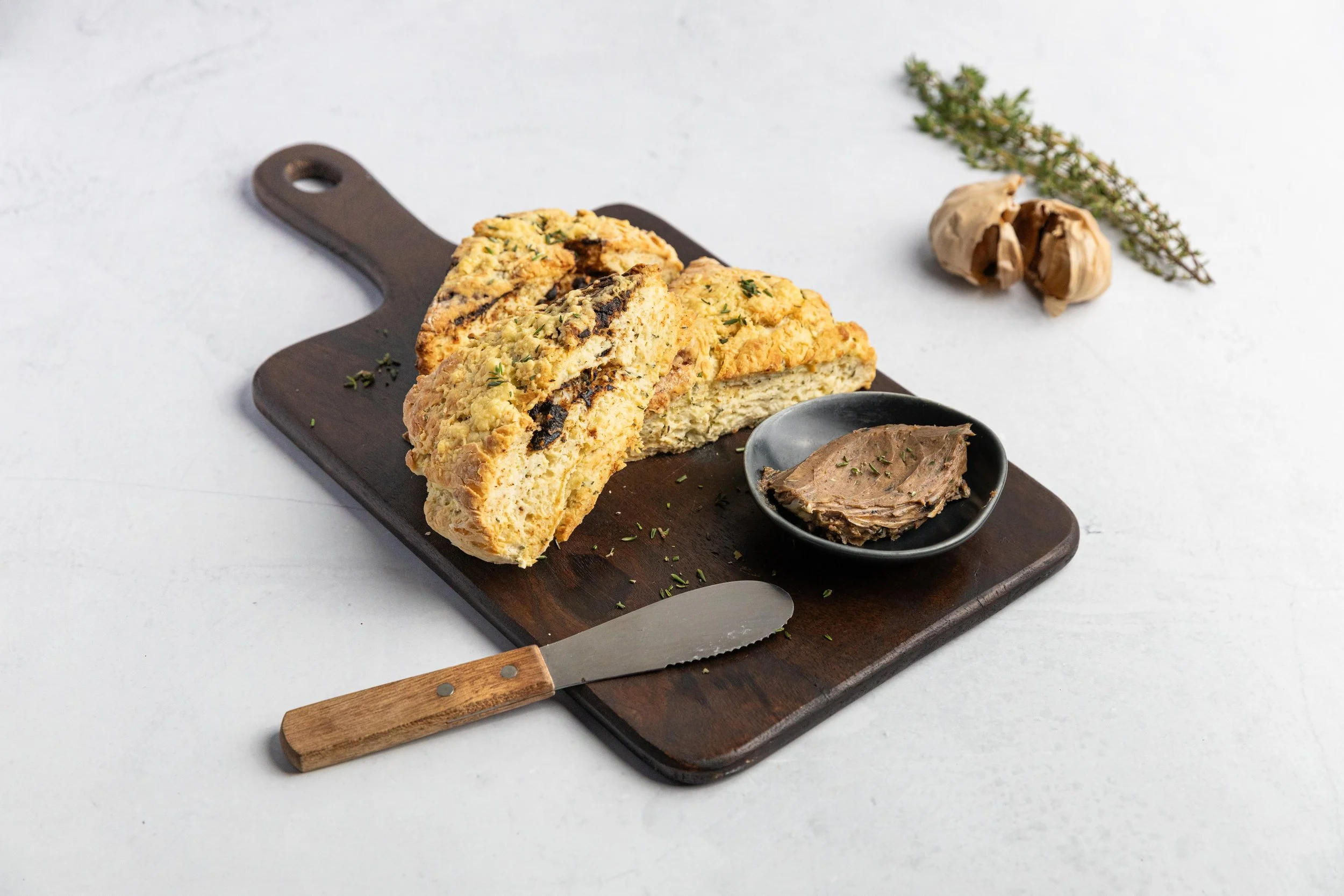 Black Garlic and Herb Savoury Scones — Interactive video experience