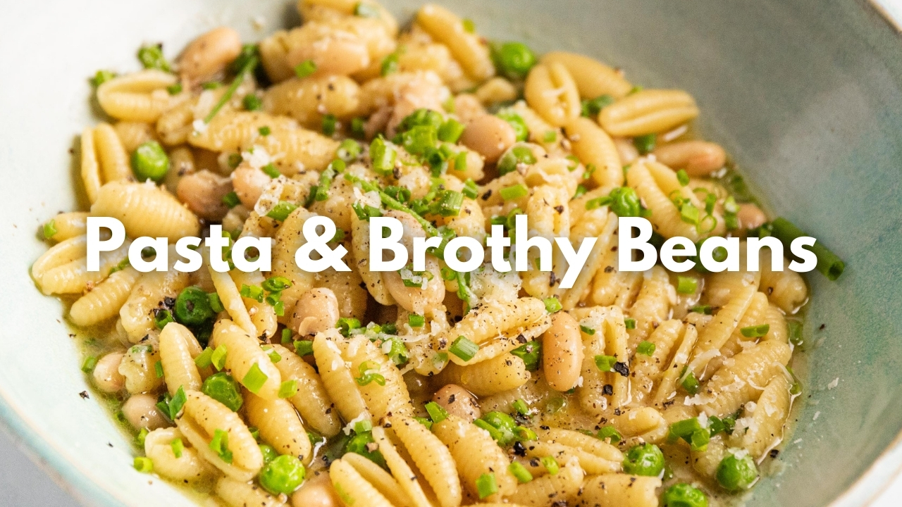 Pasta & Brothy Beans — Interactive video experience