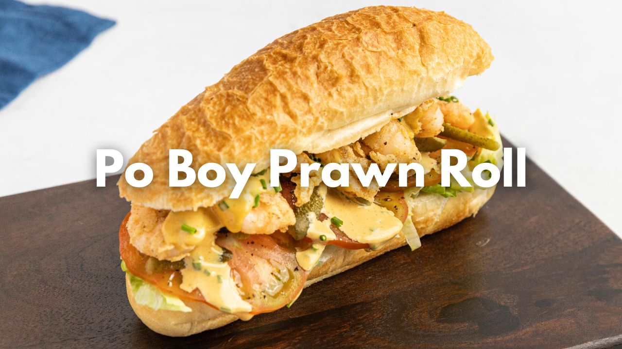 Po Boy Prawn Roll — Interactive video experience
