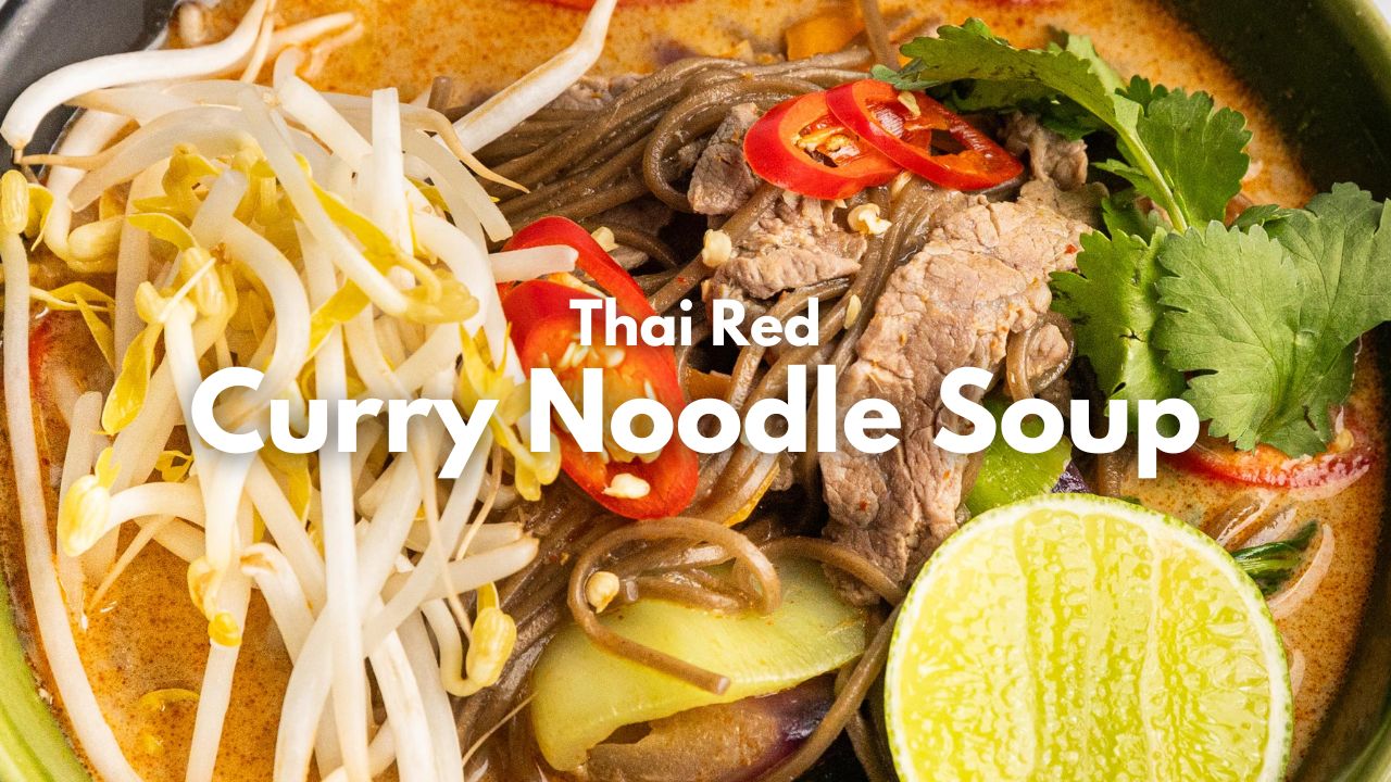 Thai Red Curry Noodle Soup — Interactive video experience
