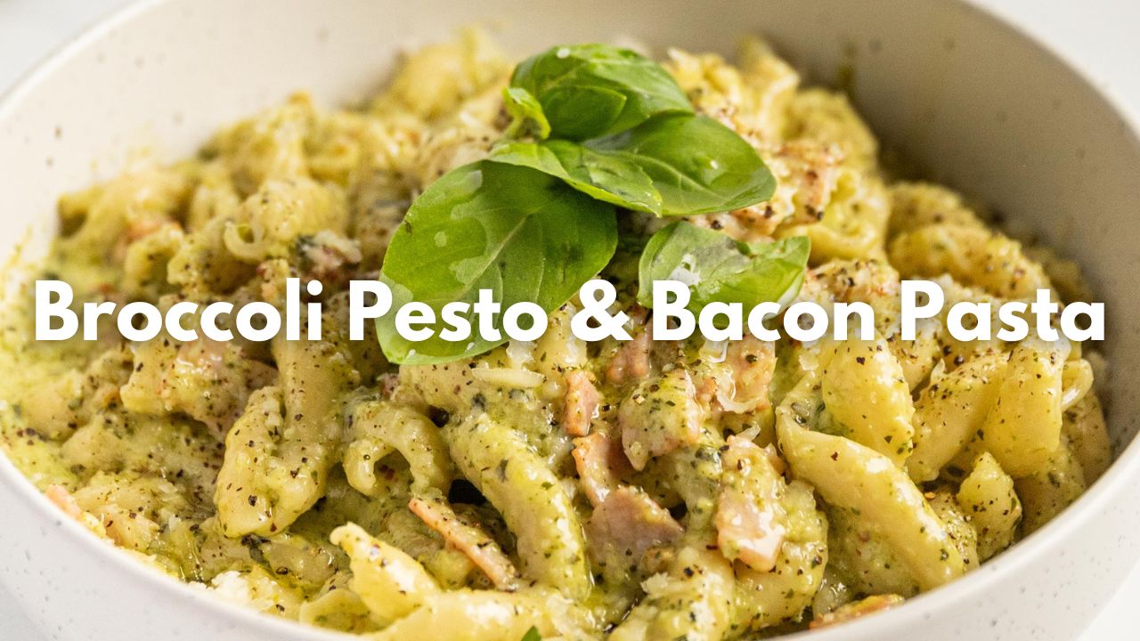 Broccoli Pesto & Bacon Pasta — Interactive video experience