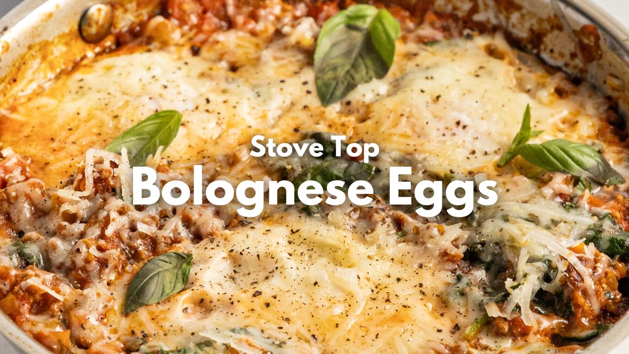 Stove Top Bolognese Eggs — Interactive video experience