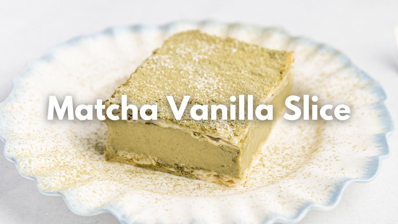 Matcha Vanilla Slice — Interactive video experience