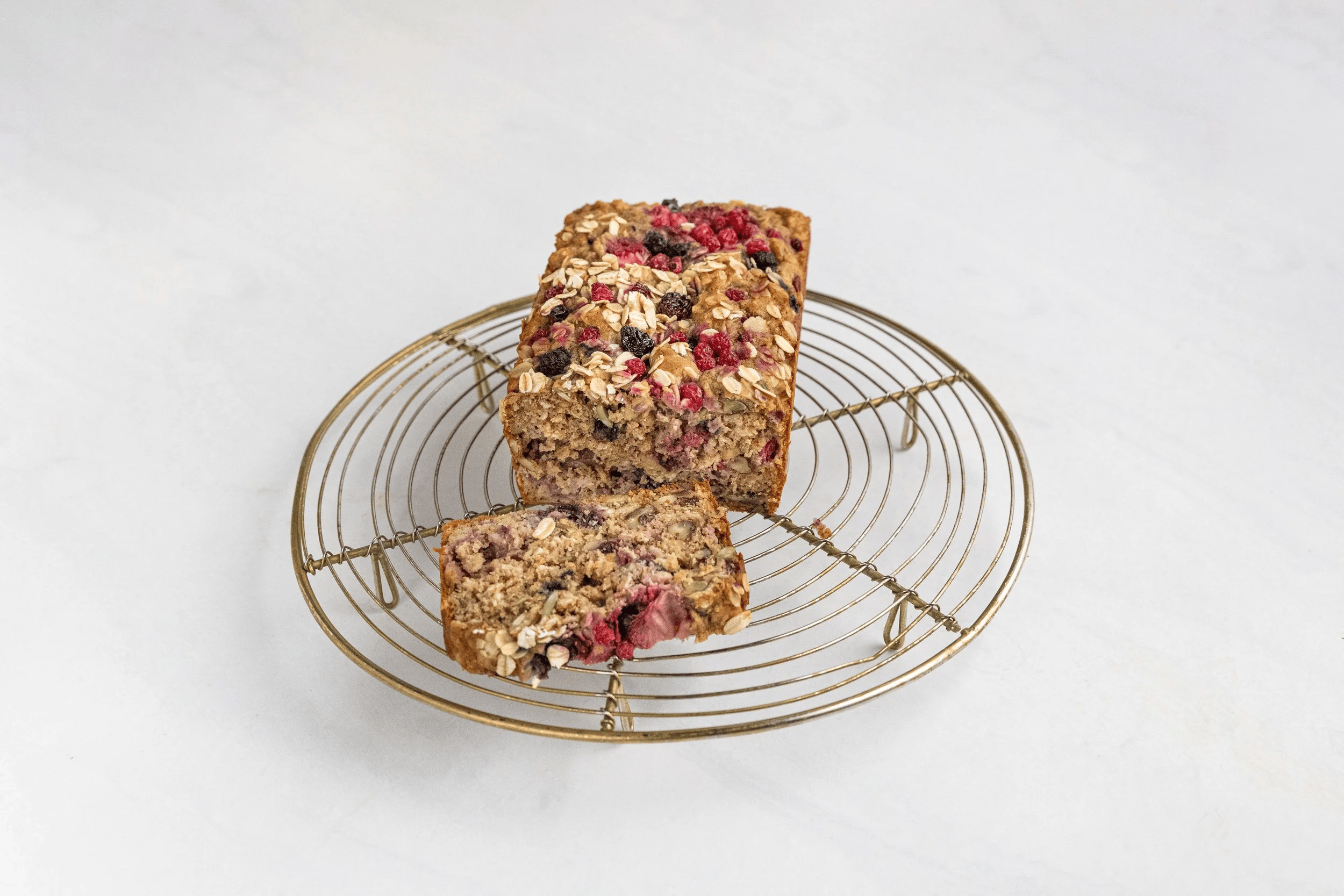 Spiced Oat & Berry Breakfast Loaf — Interactive video experience