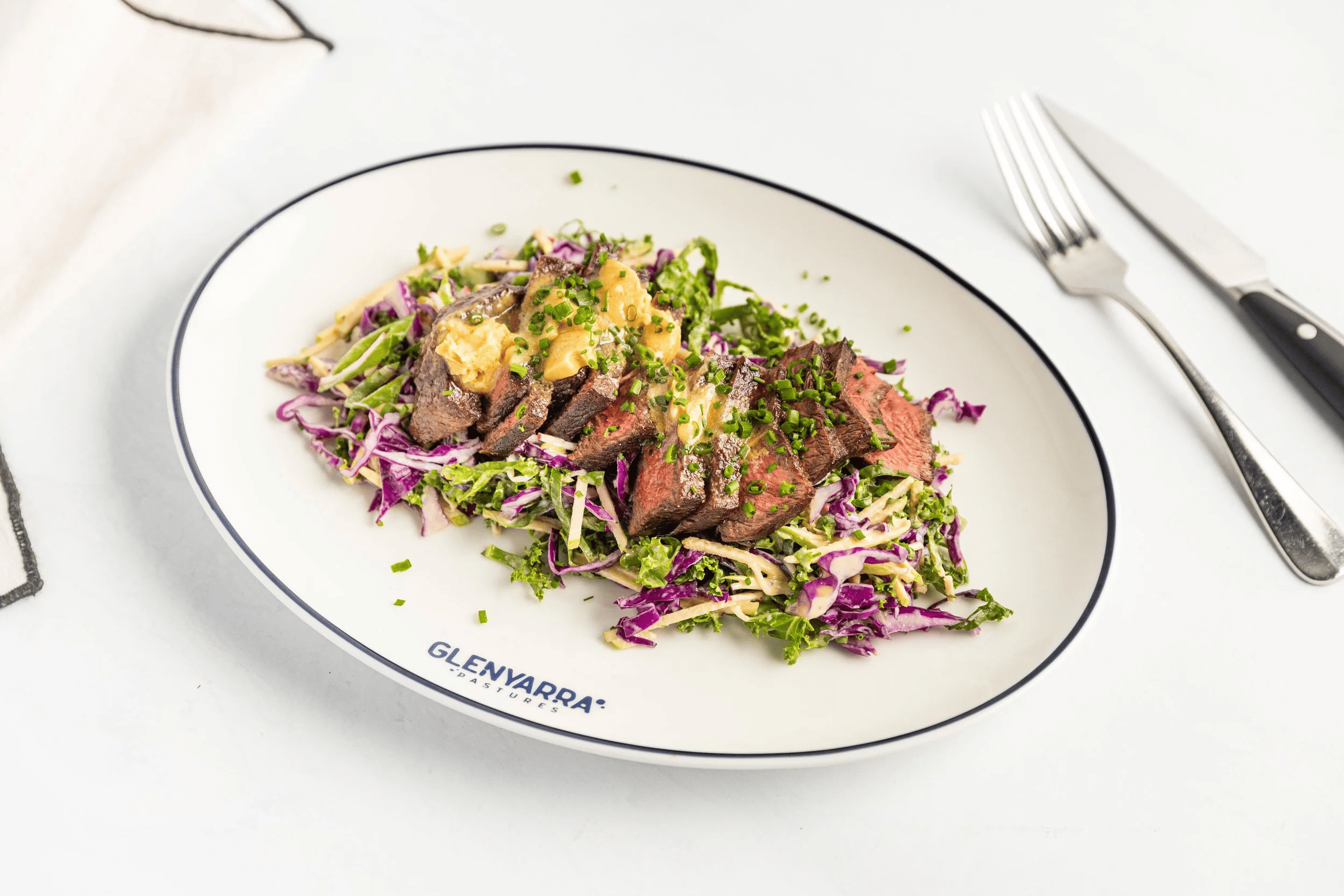Steak with Miso Butter and Japanese Slaw — Interactive video experience