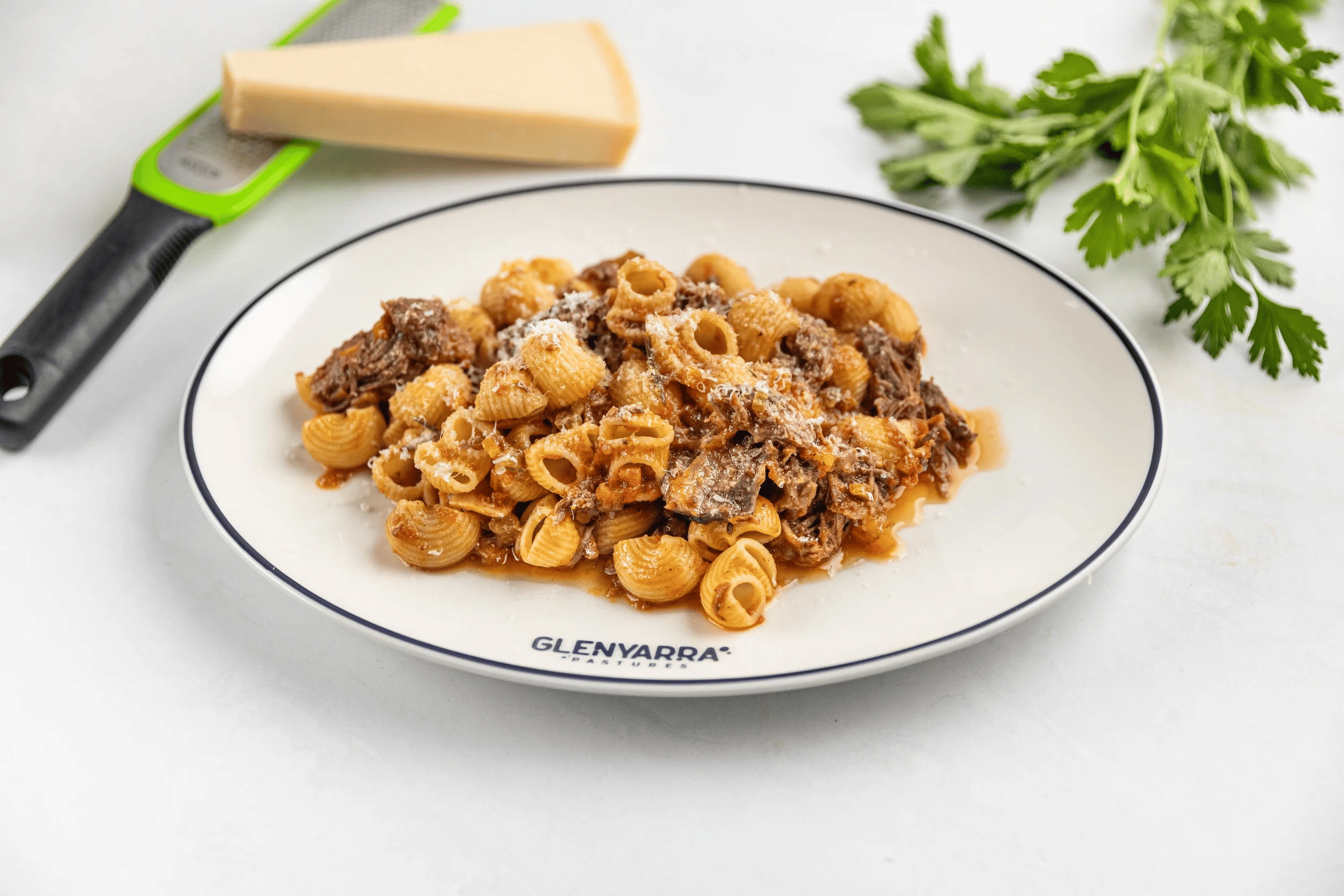 Slow-Braised Beef Short Rib Ragu Pasta — Interactive video experience
